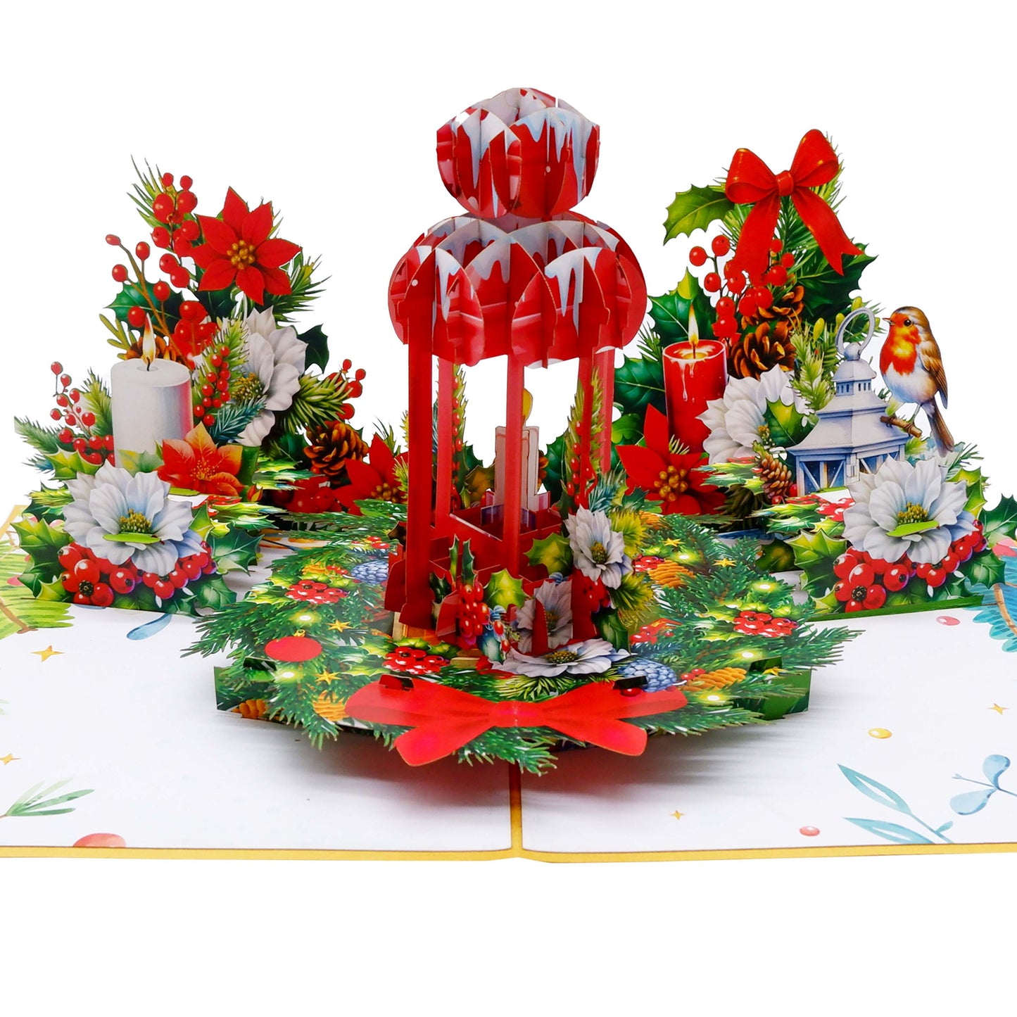 Lantern Christmas Pop-Up Card