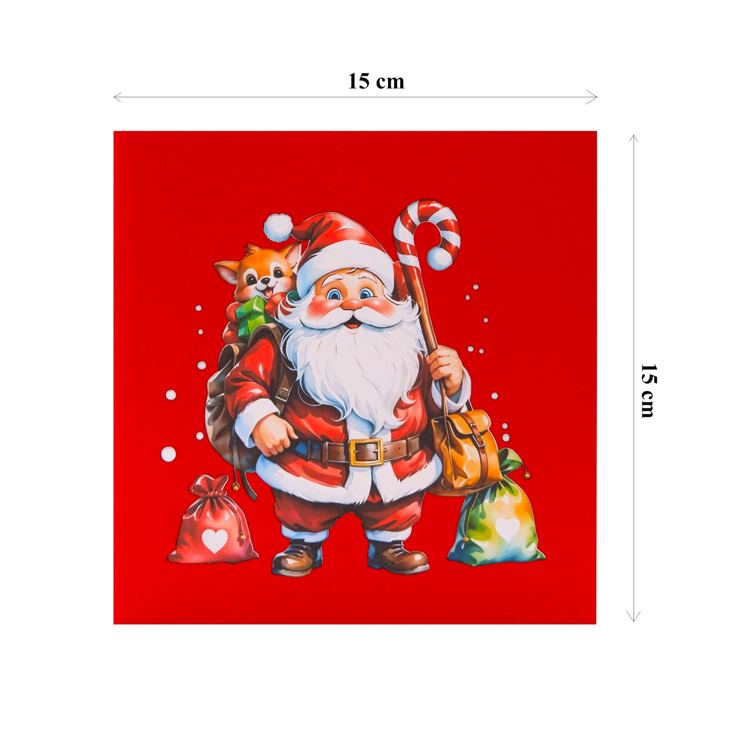 Santa Claus Xmas Pop-Up Card