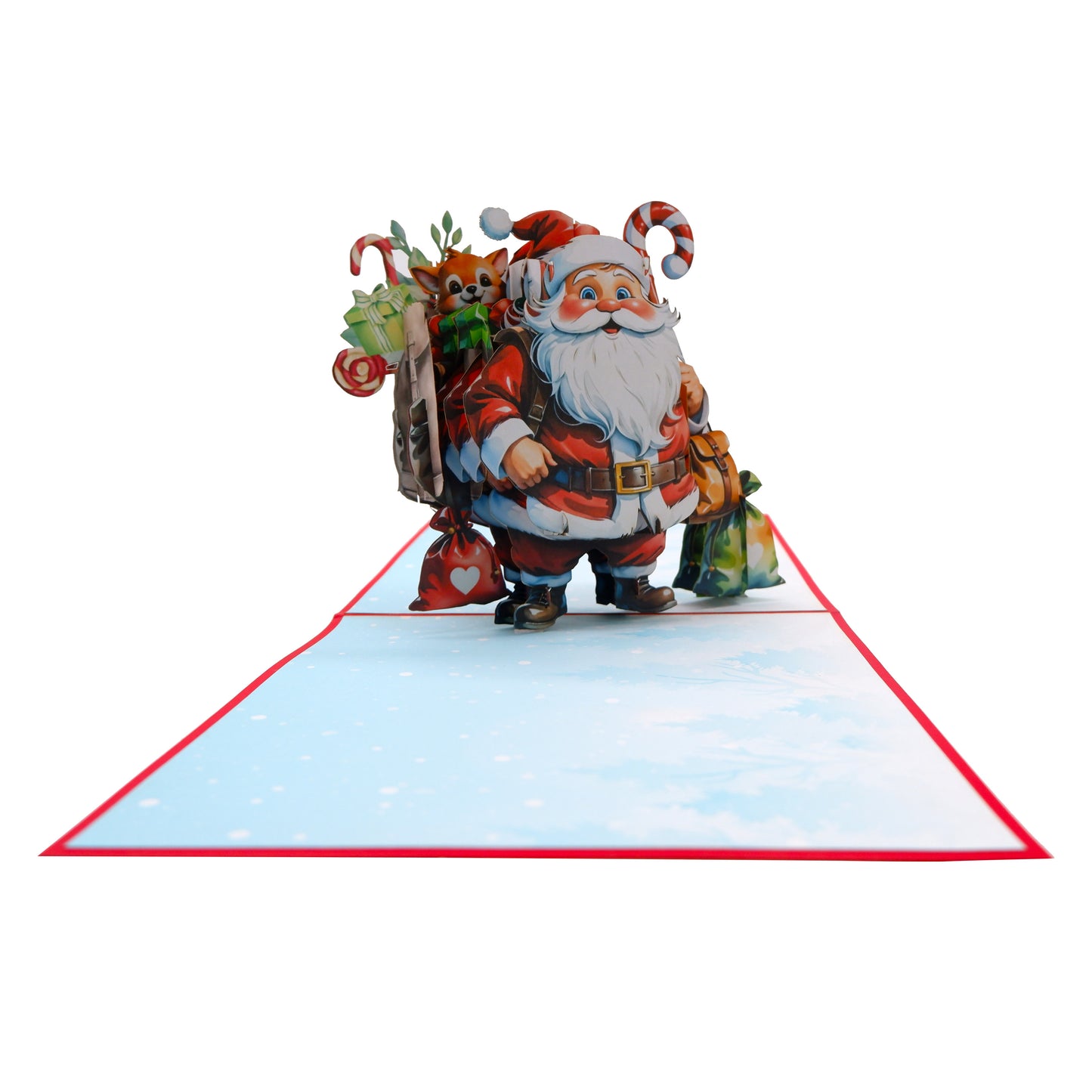 Santa Claus Xmas Pop-Up Card