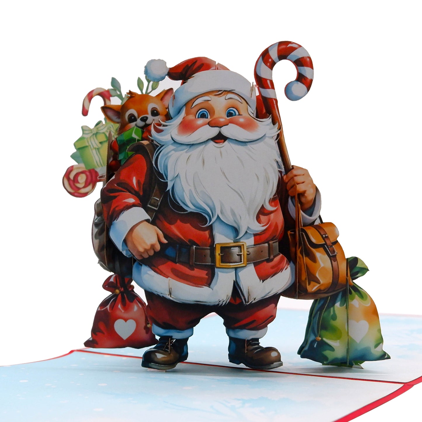 Santa Claus Xmas Pop-Up Card