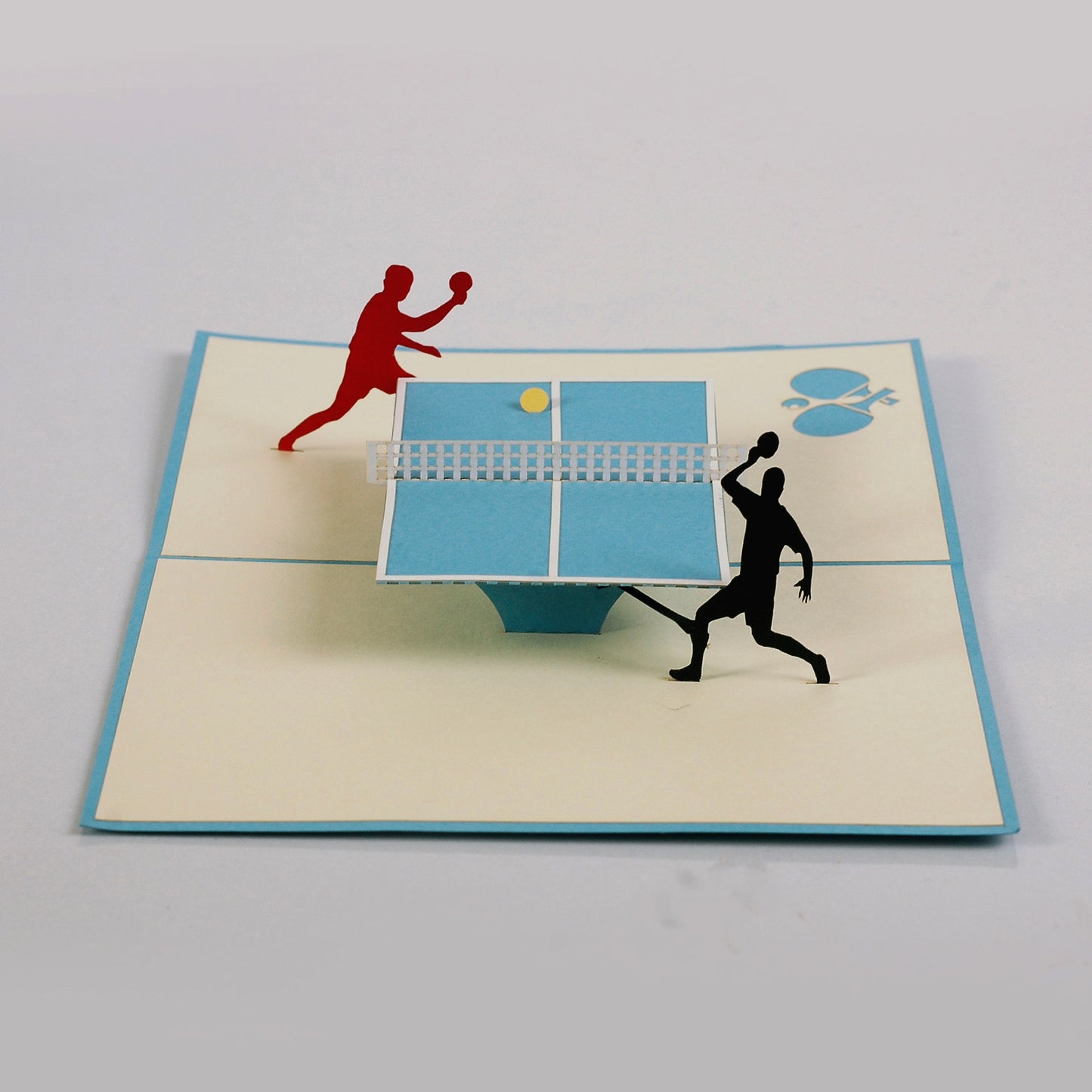 Table tennis Pop Up Cards