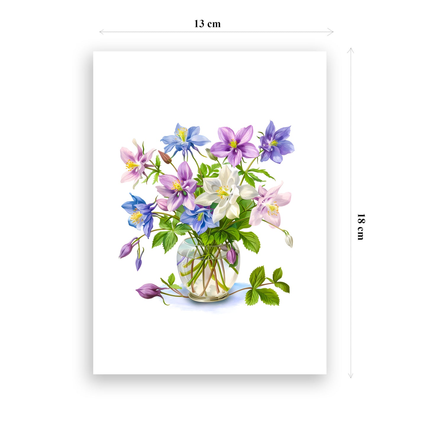 Flower Vase Pop-Up Card