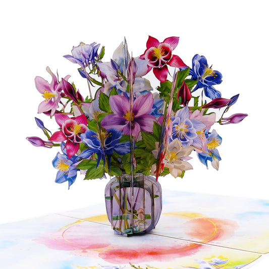 Flower Vase Pop-Up Card
