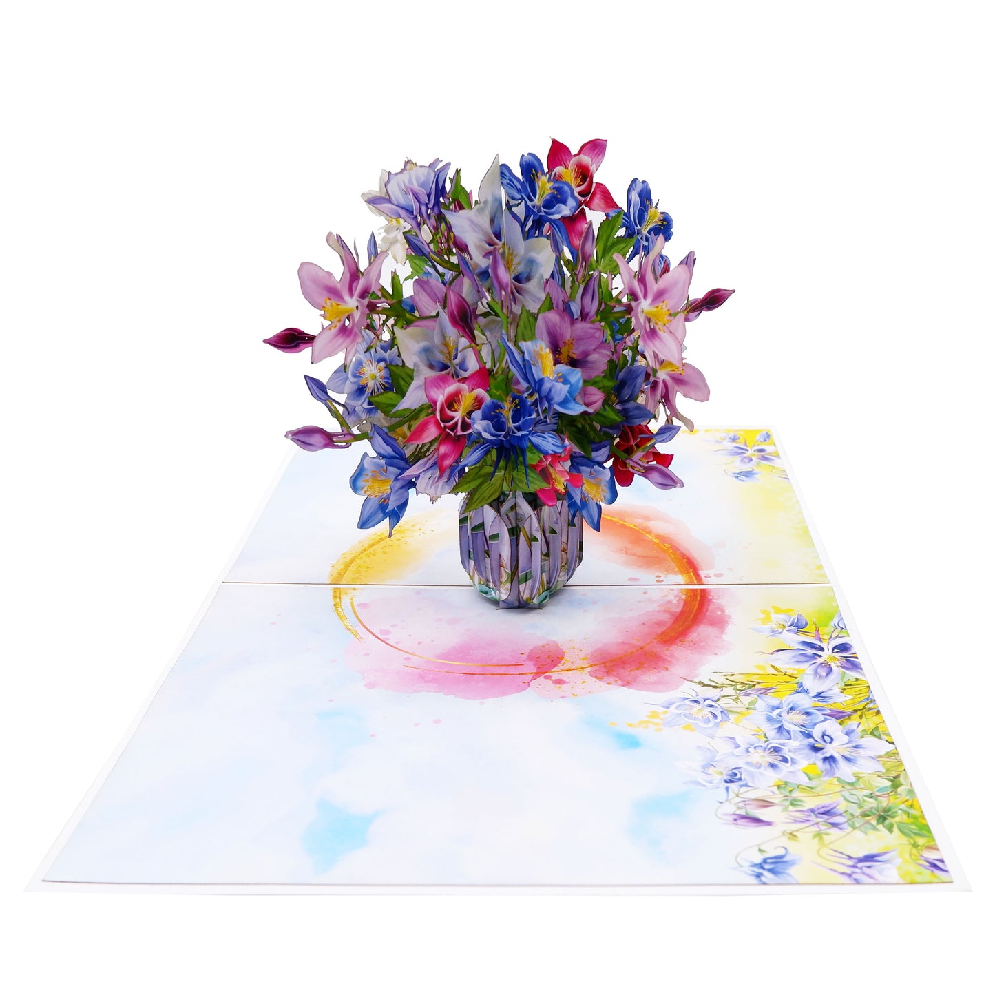 Flower Vase Pop-Up Card