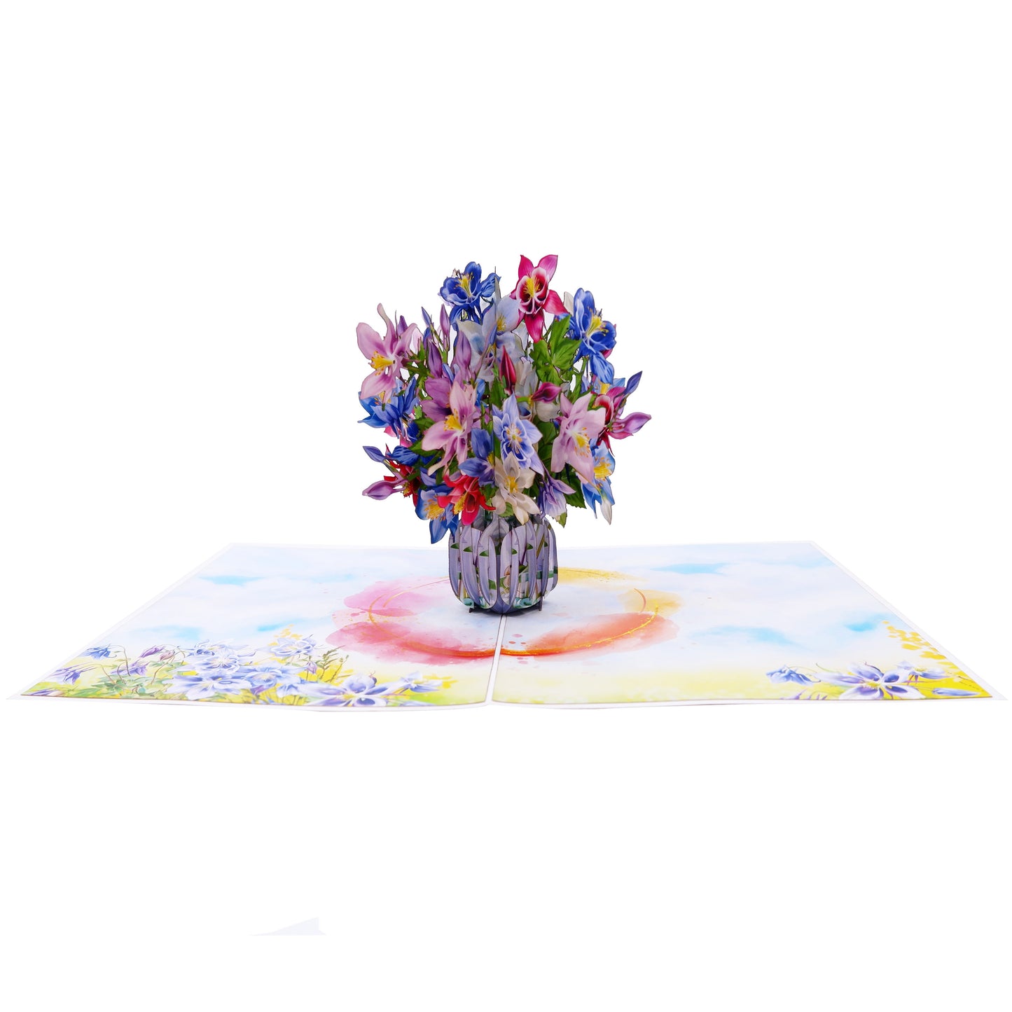 Flower Vase Pop-Up Card