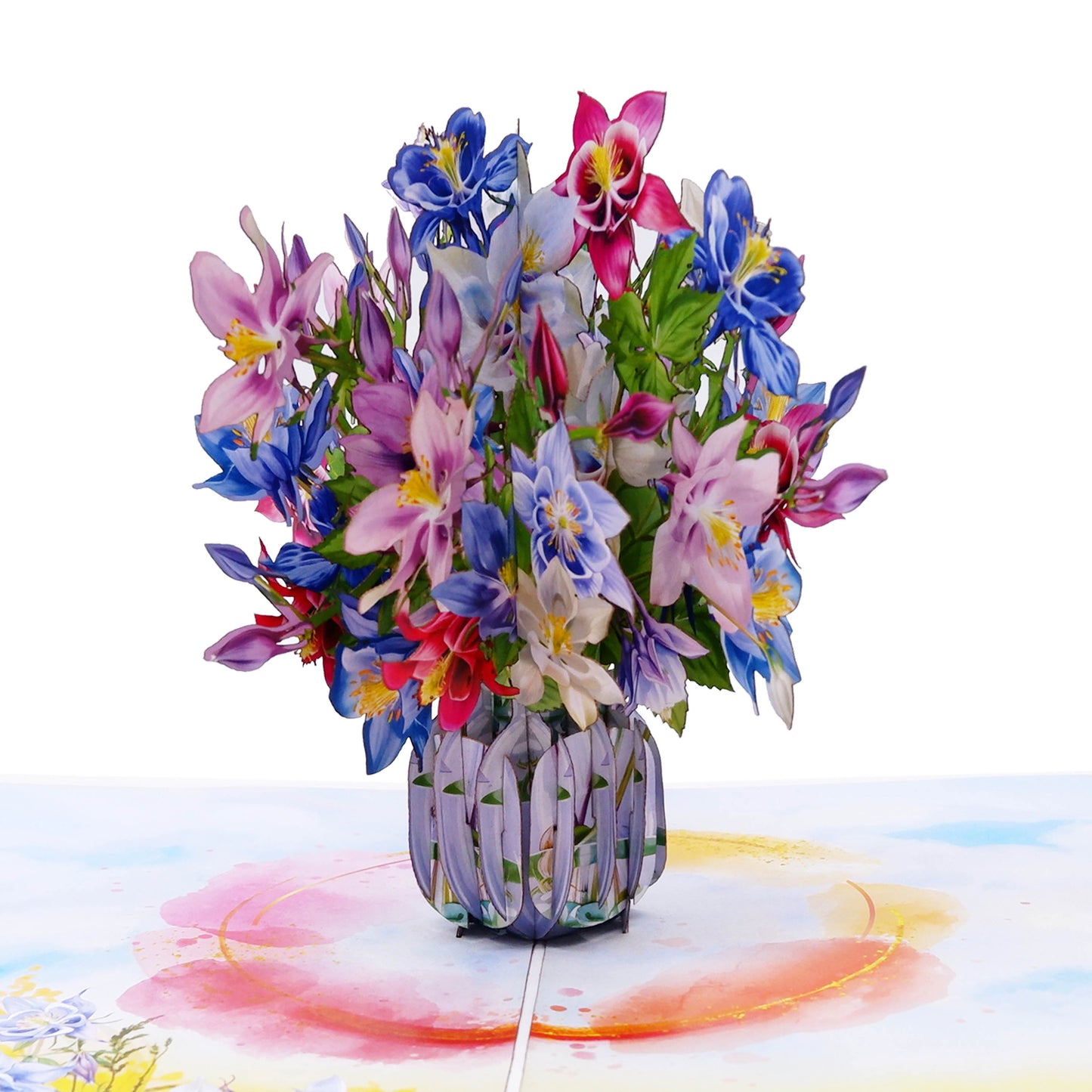 Flower Vase Pop-Up Card