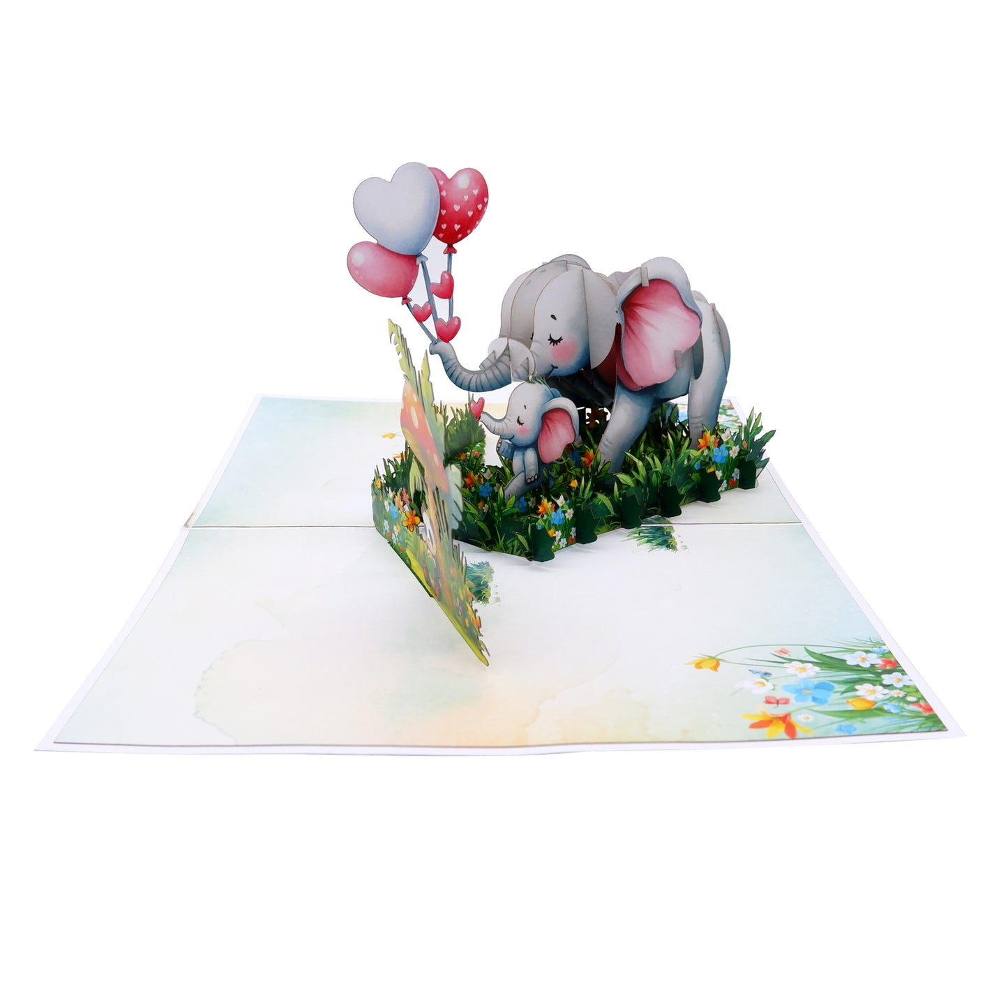 Elephant  Pop-Up Card