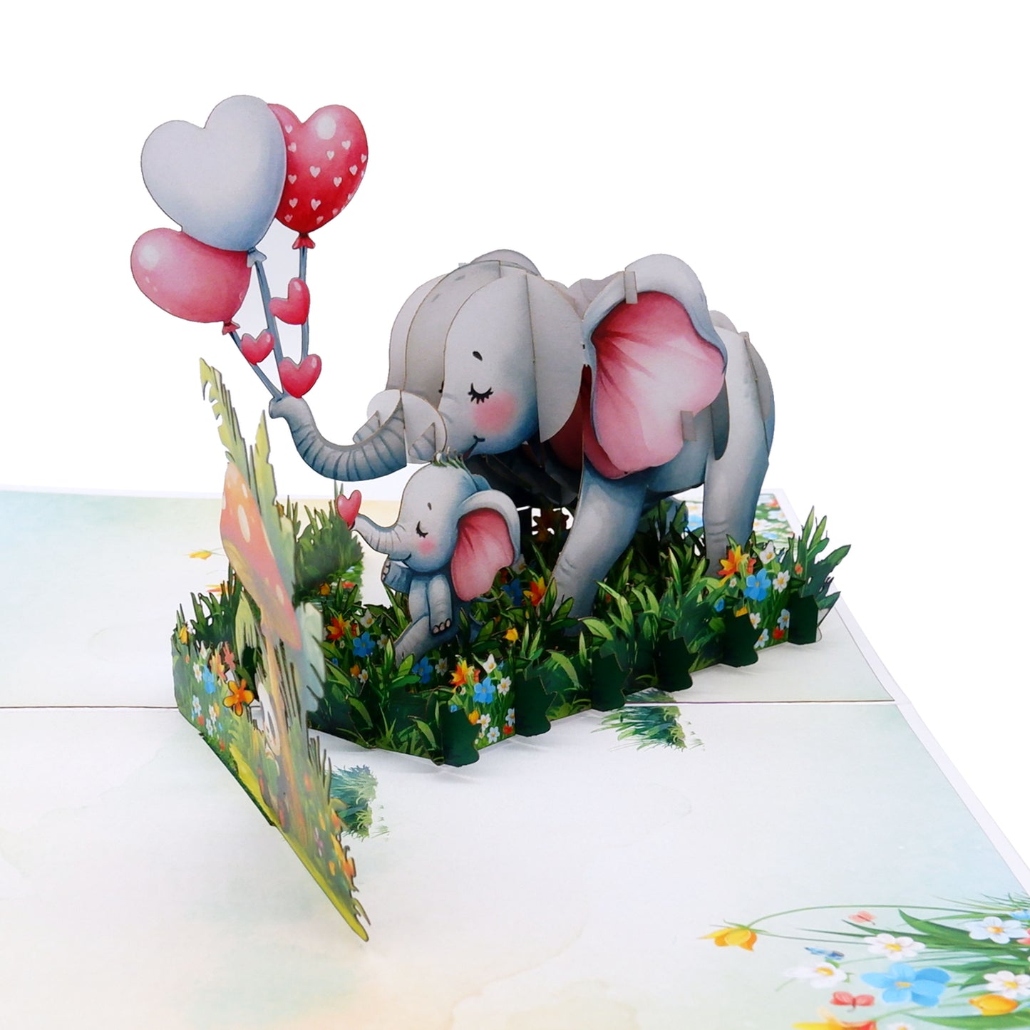 Elephant  Pop-Up Card