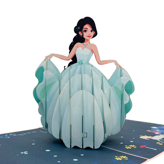 Cinderella Pop Up Card