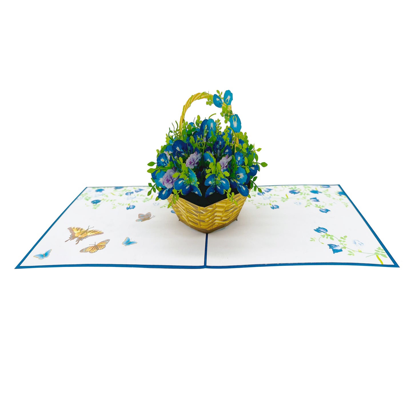 Butterfly Pea Pop Up Card