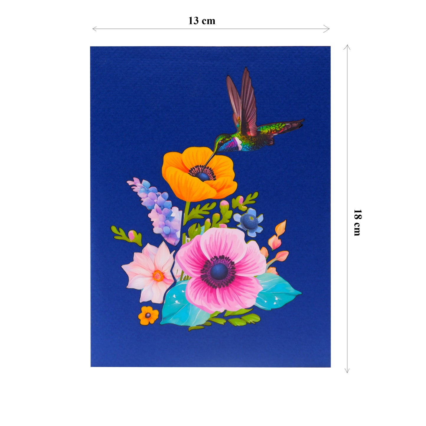 Hummingbird Pop Up Card