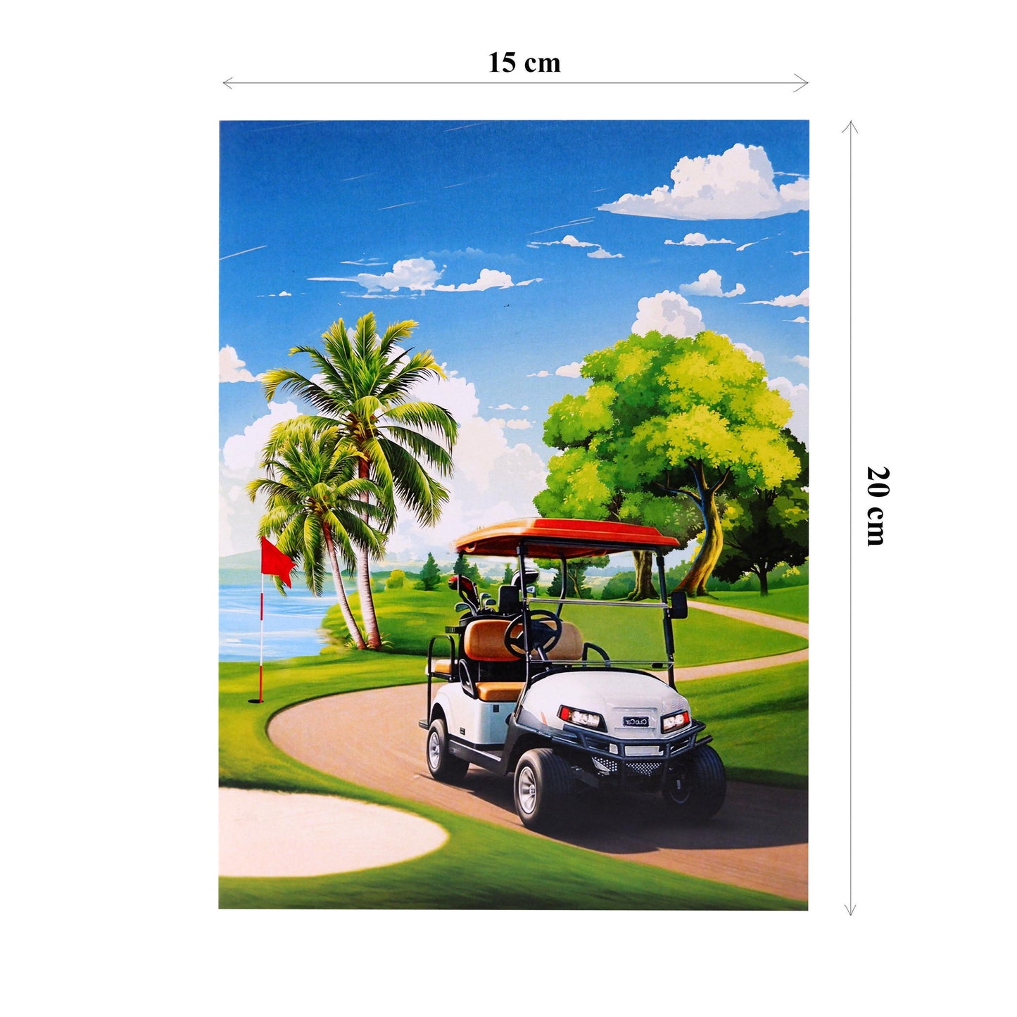 Golf Pop Up Card