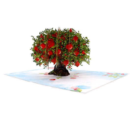 Pomegranate Tree Pop-Up Card