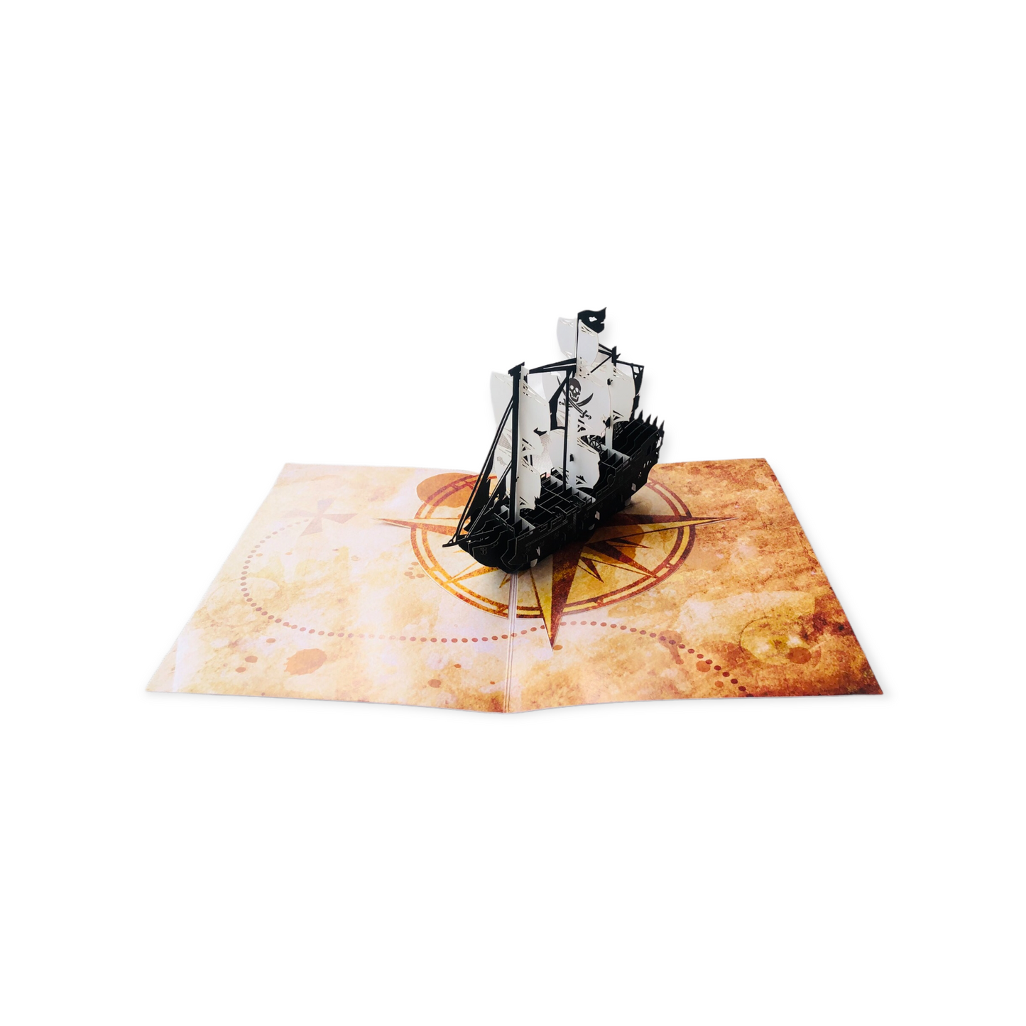 Pirate Ship Pop Up Cards